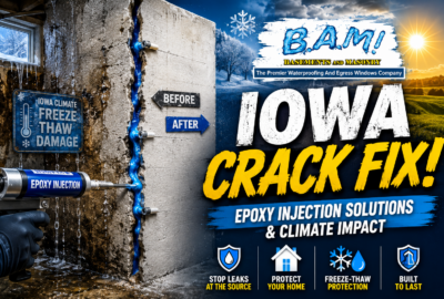 Iowa Foundation Cracks Repair: Epoxy Injection Solutions & Climate Impact