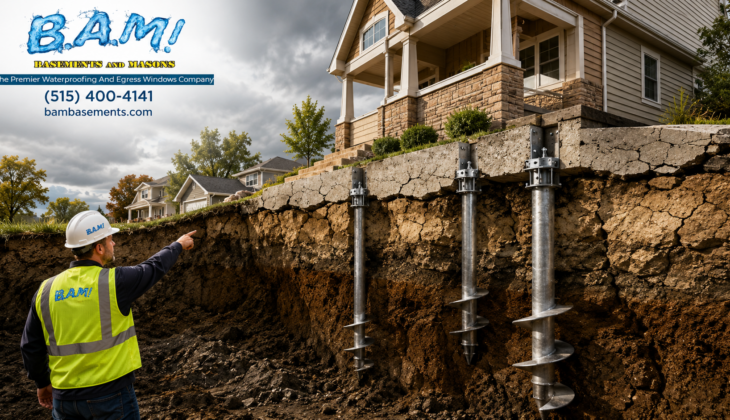 Des Moines Speaks How Helical Piers Stand Up to Local Soil Conditions
