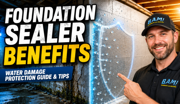 Foundation Sealer Benefits Water Damage Protection Guide and Tips