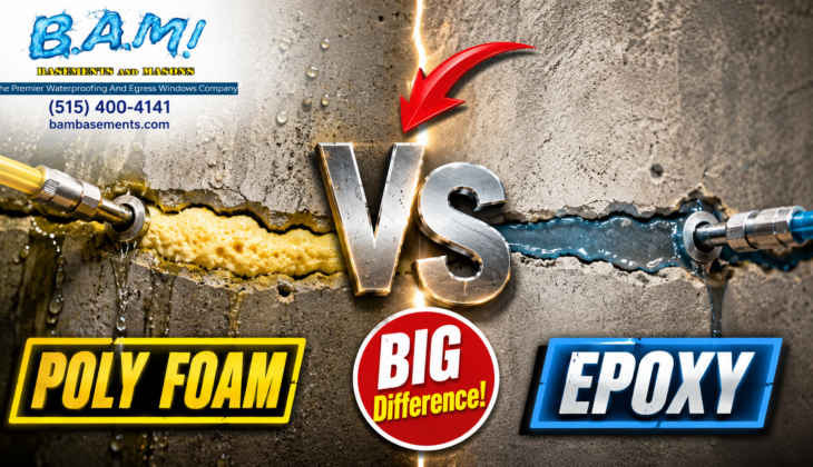 Polyurethane Foam Injection vs. Epoxy Injection: Which is Best for Horizontal Cracks